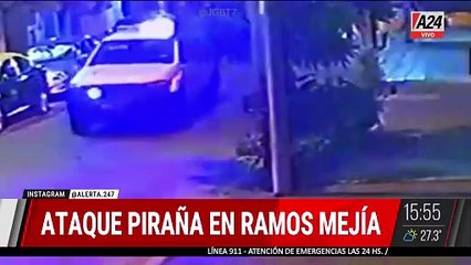 🚨 ATAQUE PIRAÑA EN RAMOS MEJÍA: SEIS ENCAPUCHARON "A LO NINJA"