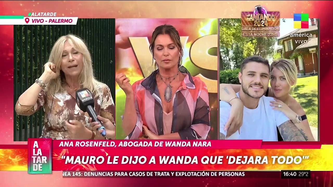 ANA ROSENFELD, abogada de Wanda: "¿Por qué Icardi no tramita el divorcio en Argentina?"