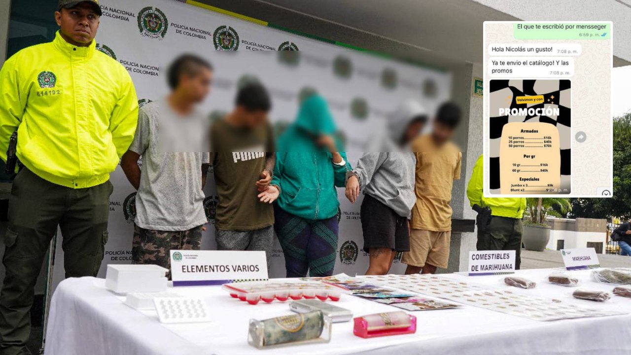 Insólito: vendían marihuana exótica y otras drogas por catálogo en redes sociales