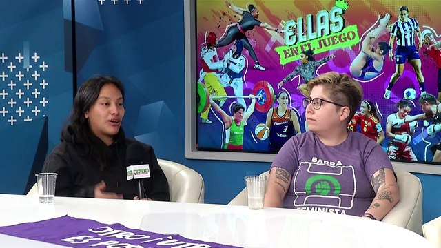 Futbol sin violencia, uno de los lemas de la BARRA FEMINISTA | Estadio Deportes