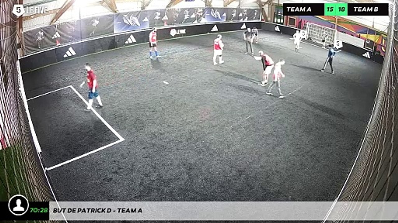 But de Patrick D - Team A