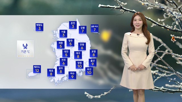 [날씨] '대설' 충청 이남 눈·비...낮에도 추워요! / YTN