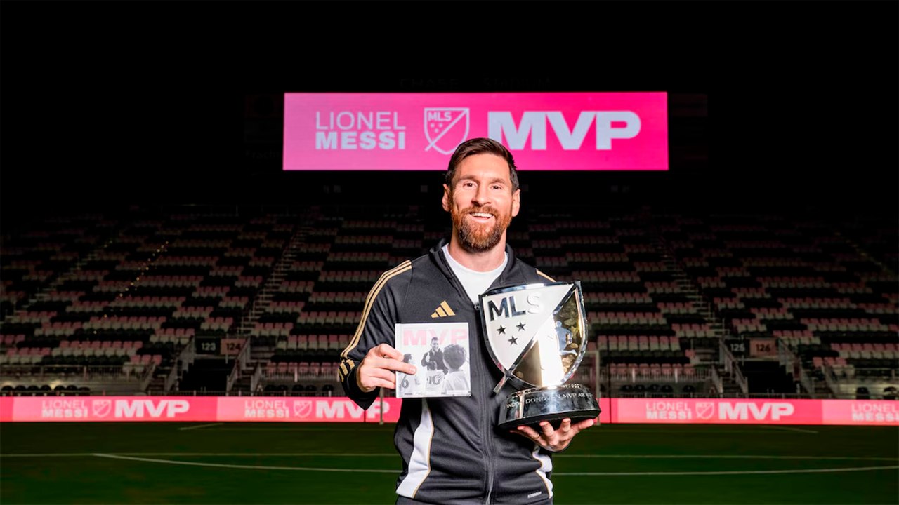Messi es elegido por el Inter Miami como el mejor jugador de la MLS