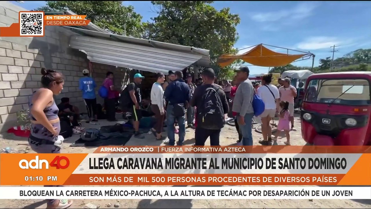 Llegan más de 500 migrantes  al municipio de Sa...