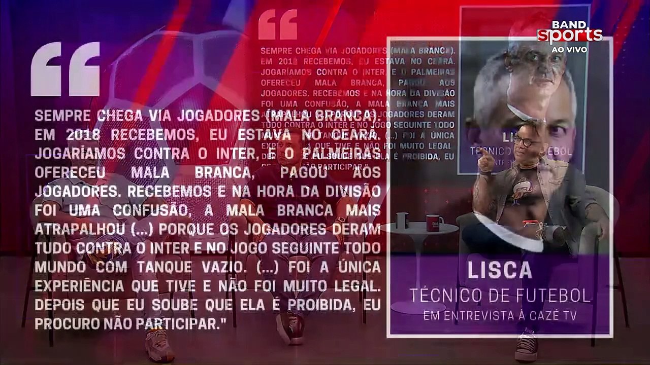 MALA BRANCA NO FUTEBOL BRASILEIRO: LISCA DOIDO REVELA A VERDADE | BOLA ROLANDO