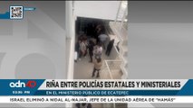 Riña entre policías estatales y ministeriales en Ecatepec, Edomex