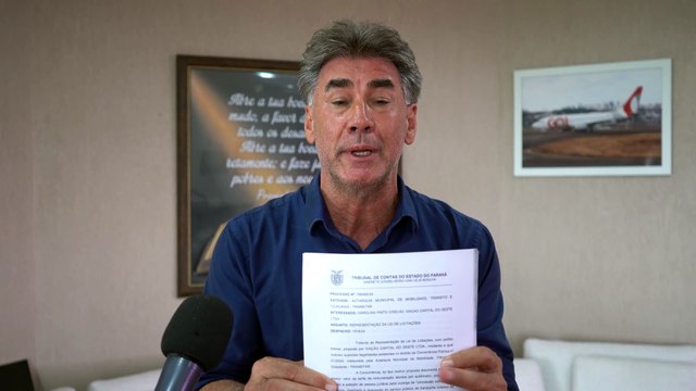 Paranhos critica suspensão da licitação do transporte público e diz que decisão prejudica a cidade