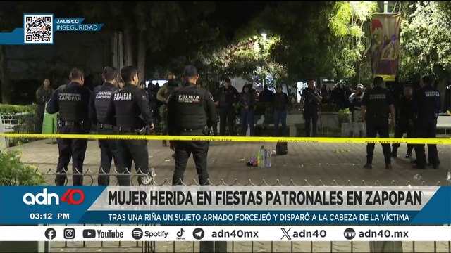Riña en Zapopan deja una mujer herida en fiestas patronales