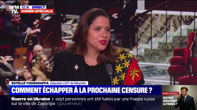 Coalition gouvernementale: Nous sommes prêts à prendre nos responsabilités , assure Estelle Youssouffa (députée LIOT de Mayotte)