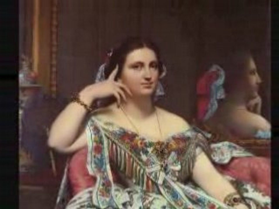 Jean auguste dominique ingres - portrait de femme