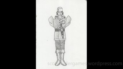 Soldier Pencil Sketch Video #529 (12-06-2024)