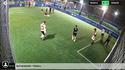 But de Bader - Team A