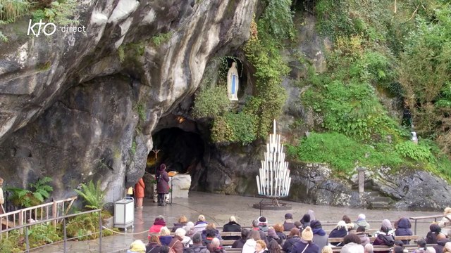 Chapelet du 6 décembre 2024 à Lourdes