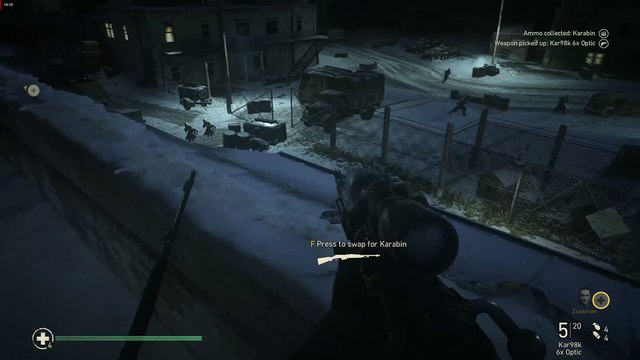 🎮Call of Duty WW II Kar98k Headshot #callofduty #cod #codww2 #wwii #ww2gameplay