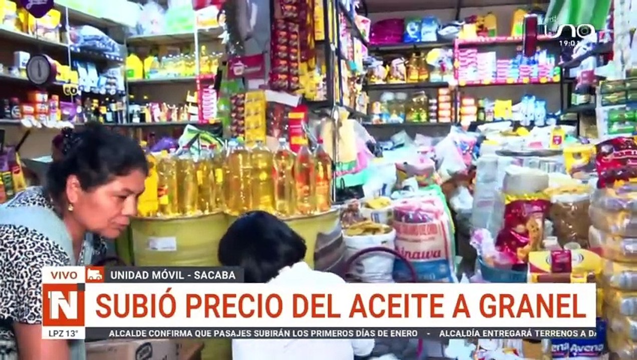 Aceite en Cochabamba
