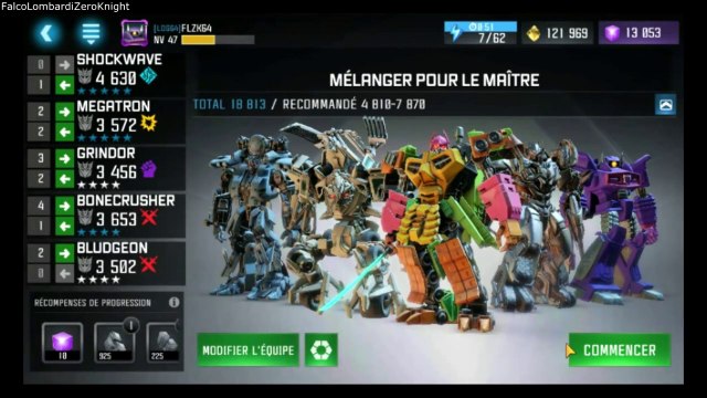 Transformers Forgés d'Acier (Walkthrough FR) épisode 74: Mélanger pour le maître