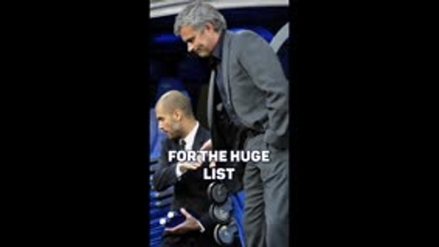 It was just a joke! - Guardiola as Mourinho feud is revived