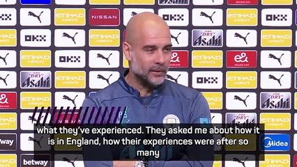 Pep Guardiola reveals what managerial greats talk about in get togethers