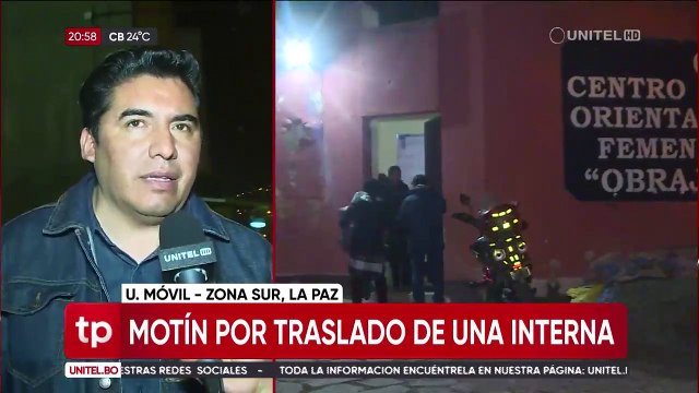 La Paz: Régimen Penitenciario dice que hubo motín en la cárcel de mujeres de Obrajes