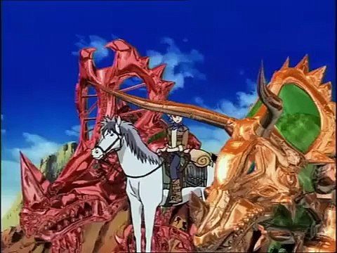 DinoZaurs 07 The Master Swordsman Triblades, Animation, Bandai, ダイノゾーズ アニメーション　バンダイ