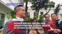 Momen Arsjad Rasjid dan Anindya Bakrie Duduk Semeja di Istana: Kami Sahabat