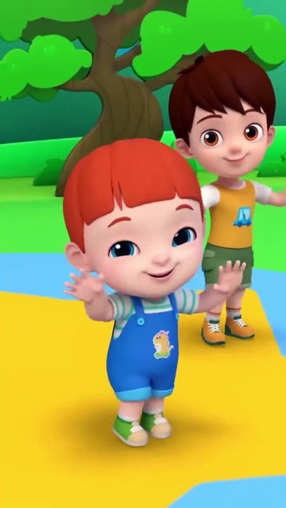 cartoon baby dancing