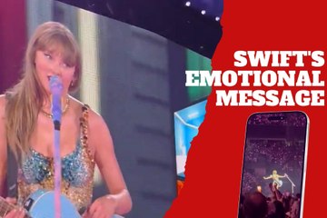 Taylor Swift welcomes fans with an emotional message as Eras Tour ends in Vancouver