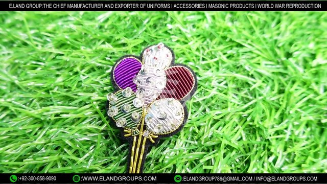 Handmade Embroidery Balloons Shaped Badge , Embroidered Patches, Custom Patches, Custom Embroidered Patches