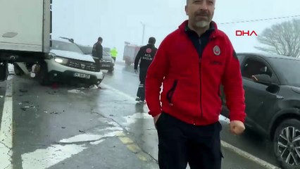 Bitlis'te 23 aracın karıştığı kaza; 1'i ağır 31 yaralı