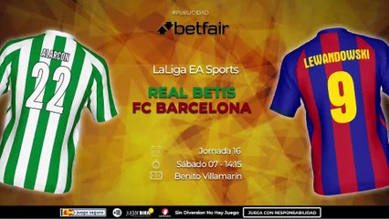 Betis y Barça nos regalan este partidazo