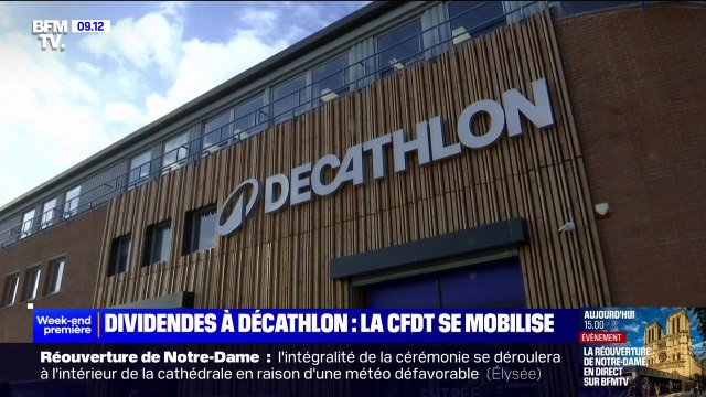 Grève à Decathlon: la CFDT se mobilise face aux dividendes de 1 milliard d'euros versés aux actionnaires