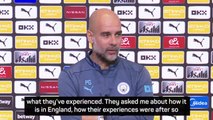 Pep Guardiola reveals what managerial greats talk about in get togethers