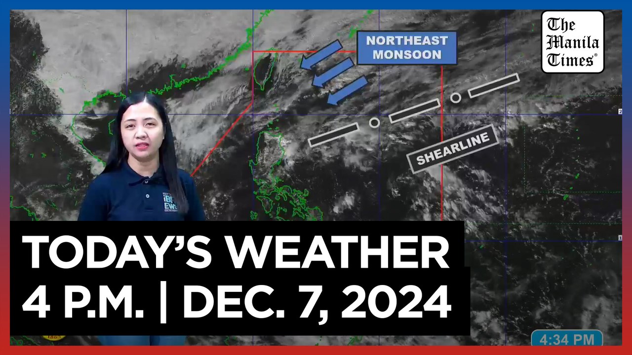 Today's Weather, 4 P.M. | Dec. 7, 2024