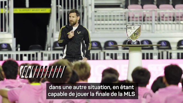 Messi MVP de la saison : Nous reviendrons plus forts l'an prochain