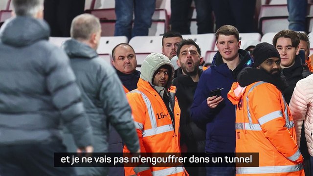 Postecoglou avoue que sa femme n'a pas aimé la façon dont il a géré la confrontation avec les fans