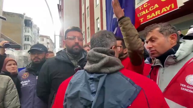 Ankara'ya yürümek isteyen Polonez işçileri yine polis ablukasında: Açlık grevine başladılar!