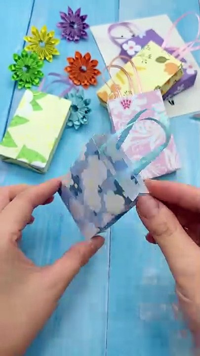 DIY Cute Tiny Paper Bag | Art And Craft Home Decor