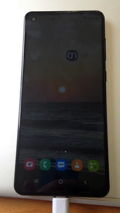 Lancement de l'app antivirus OnAV sous Android