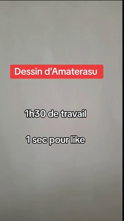 Dessin Amaterasu