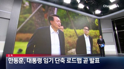 [단독]한동훈, 대통령 임기 단축 로드맵 곧 발표
