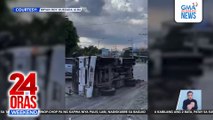 18-wheeler na may kargang kopra, nawalan ng preno; 7 sasakyan, damay sa karambola | 24 Oras Weekend