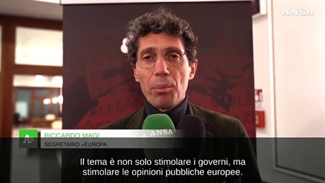 Radicali, Magi: Dobbiamo stimolare le opinioni pubbliche europee