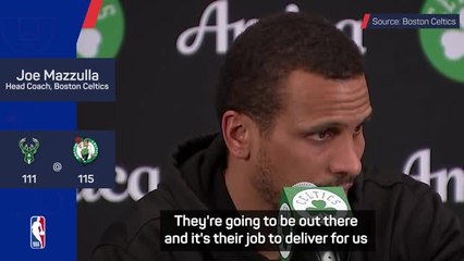 Mazzulla claims Tatum and Brown not worried about their minutes