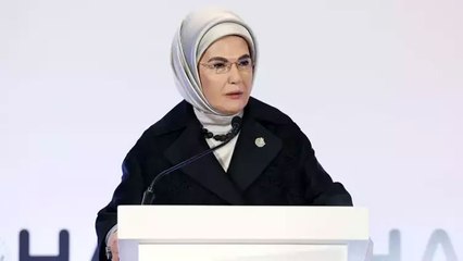 Emine Erdoğan: İsrail'in Filistin topraklarında gerçekleştirdiği 'post-modern bir Holokost'tur