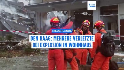 Den Haag: Mehrere Verletzte bei Explosion in Wohnhaus