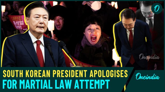 'Won't Forgive': S Korea Crisis Deepens | YOON SUK Admits Crime | Self-Coup, Martial Law & Violence