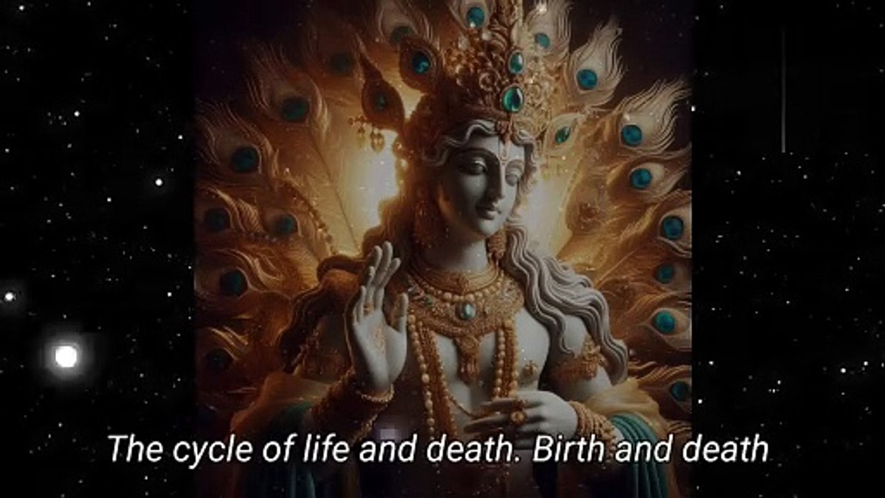 "The Cycle of life and death" Shri Krishna sayings