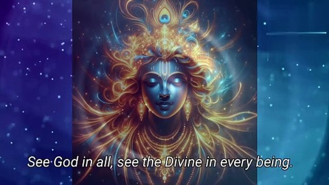 See God in all Shri krishna sayings