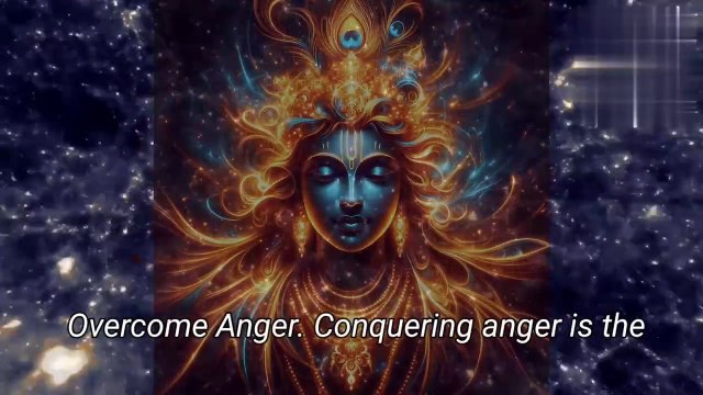 Overcome anger Shri Krishna sayings