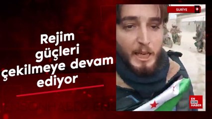 Suriye'de rejim güçleri çekilmeye devam ediyor